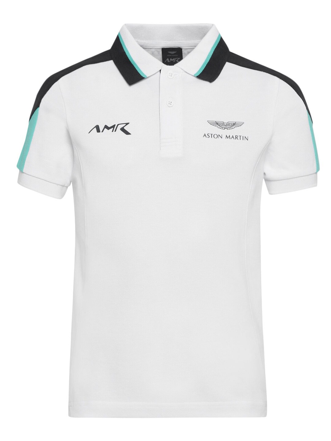 

HACKETT LONDON Boys White Polo Collar T-shirt