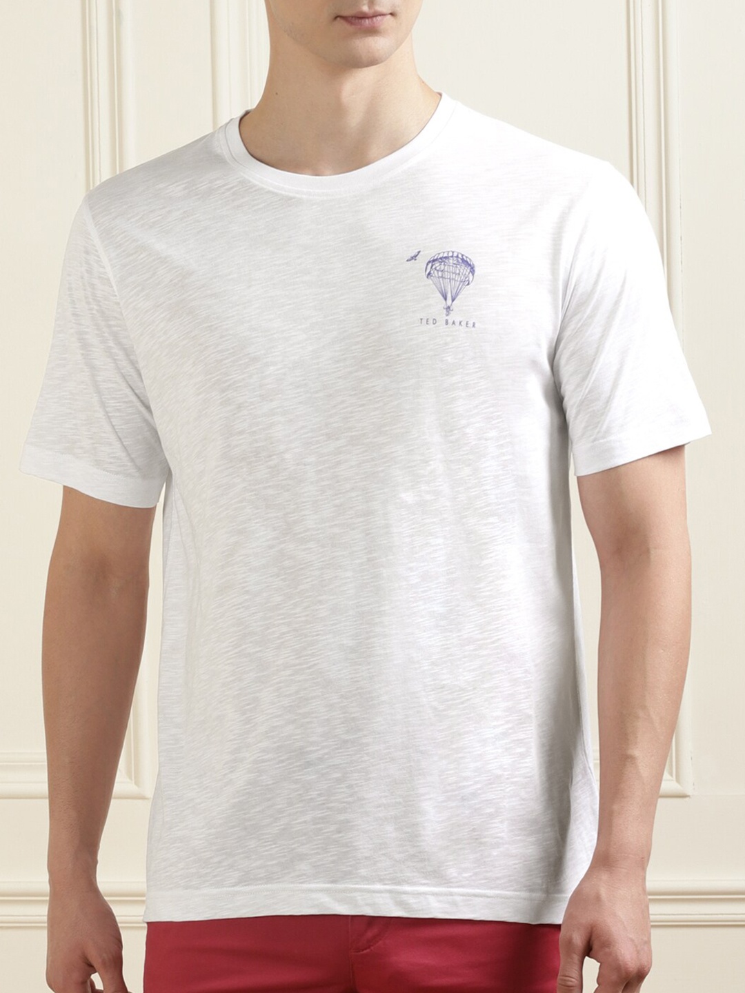 

Ted Baker Men White T-shirt