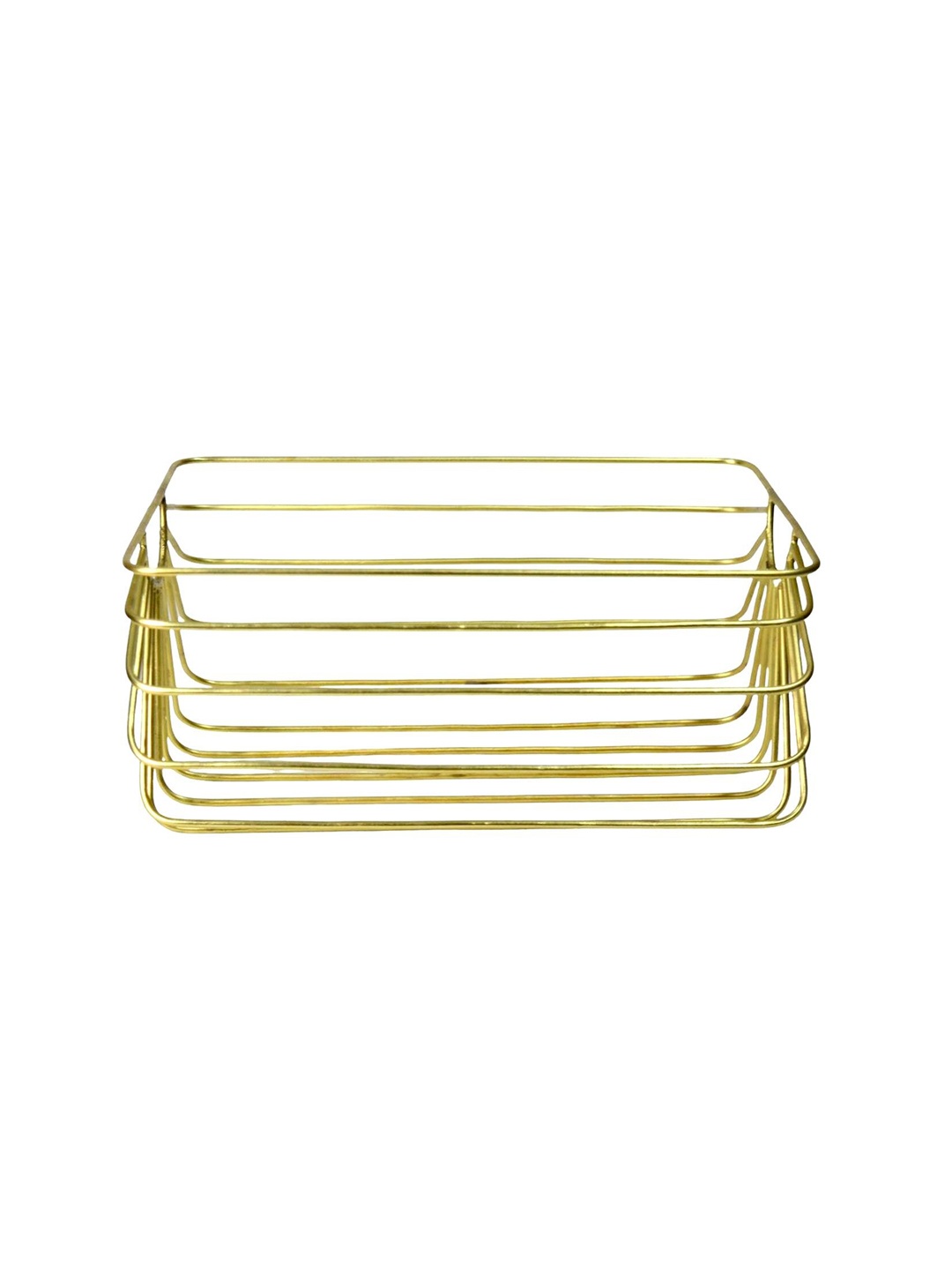 

Tranquil square Gold-Toned Solid Metal Kitchen Storage