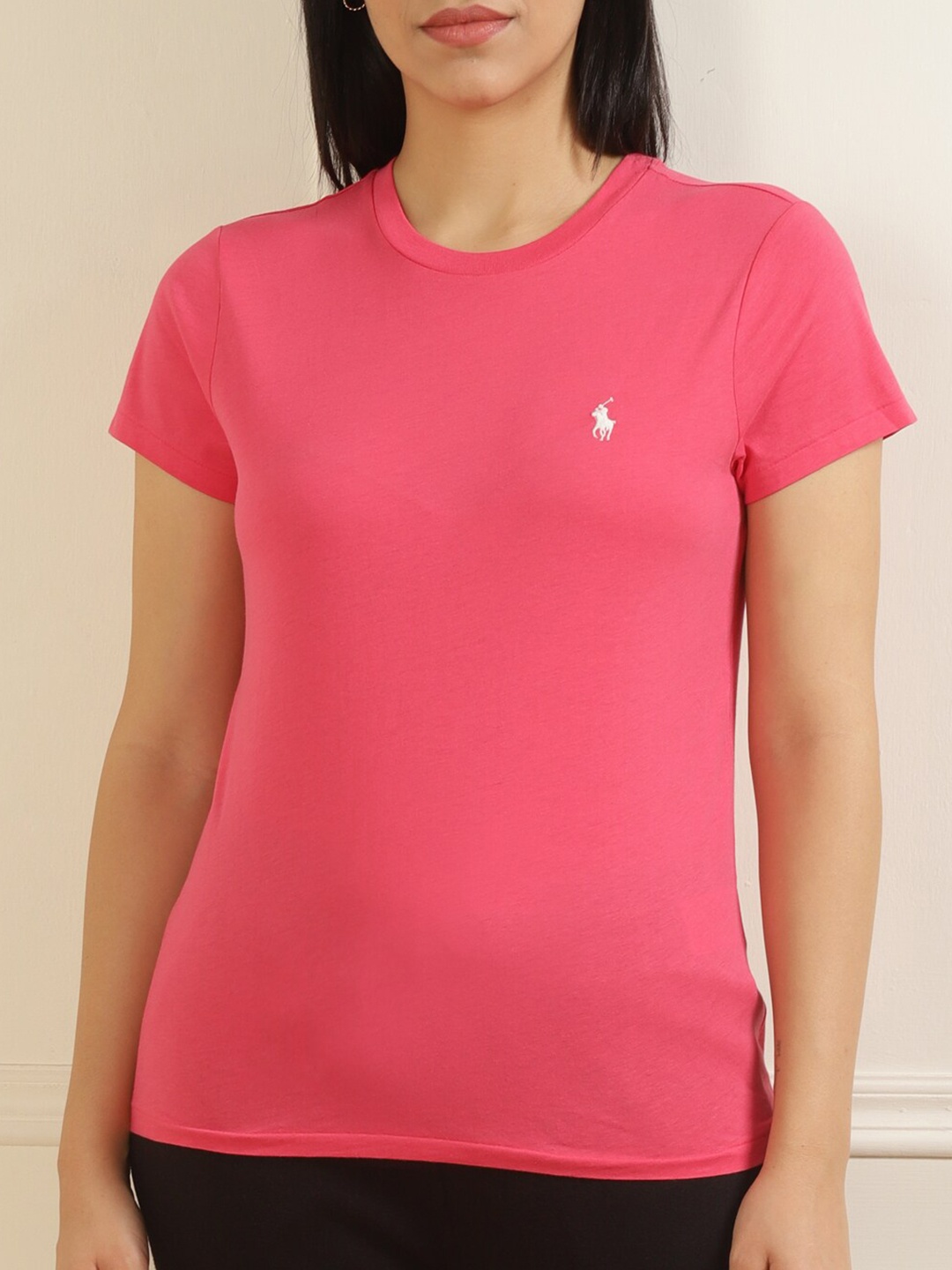 

Polo Ralph Lauren Pink Cotton Regular Top