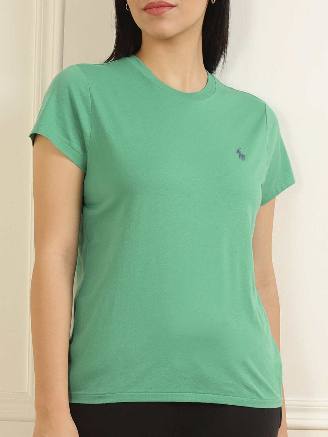 

Polo Ralph Lauren Green Solid Top