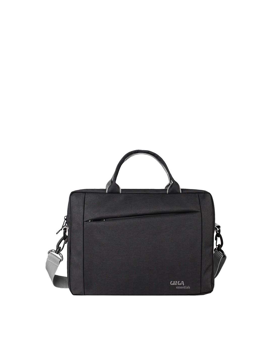 

Gizga Essentials Black Solid Laptop Bag - 14 inch