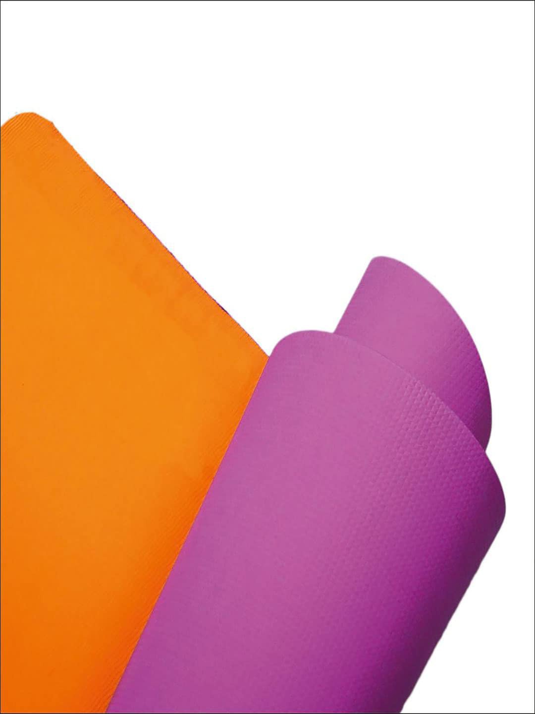 

LUXEHOME INTERNATIONAL Orange Solid Yoga Mat