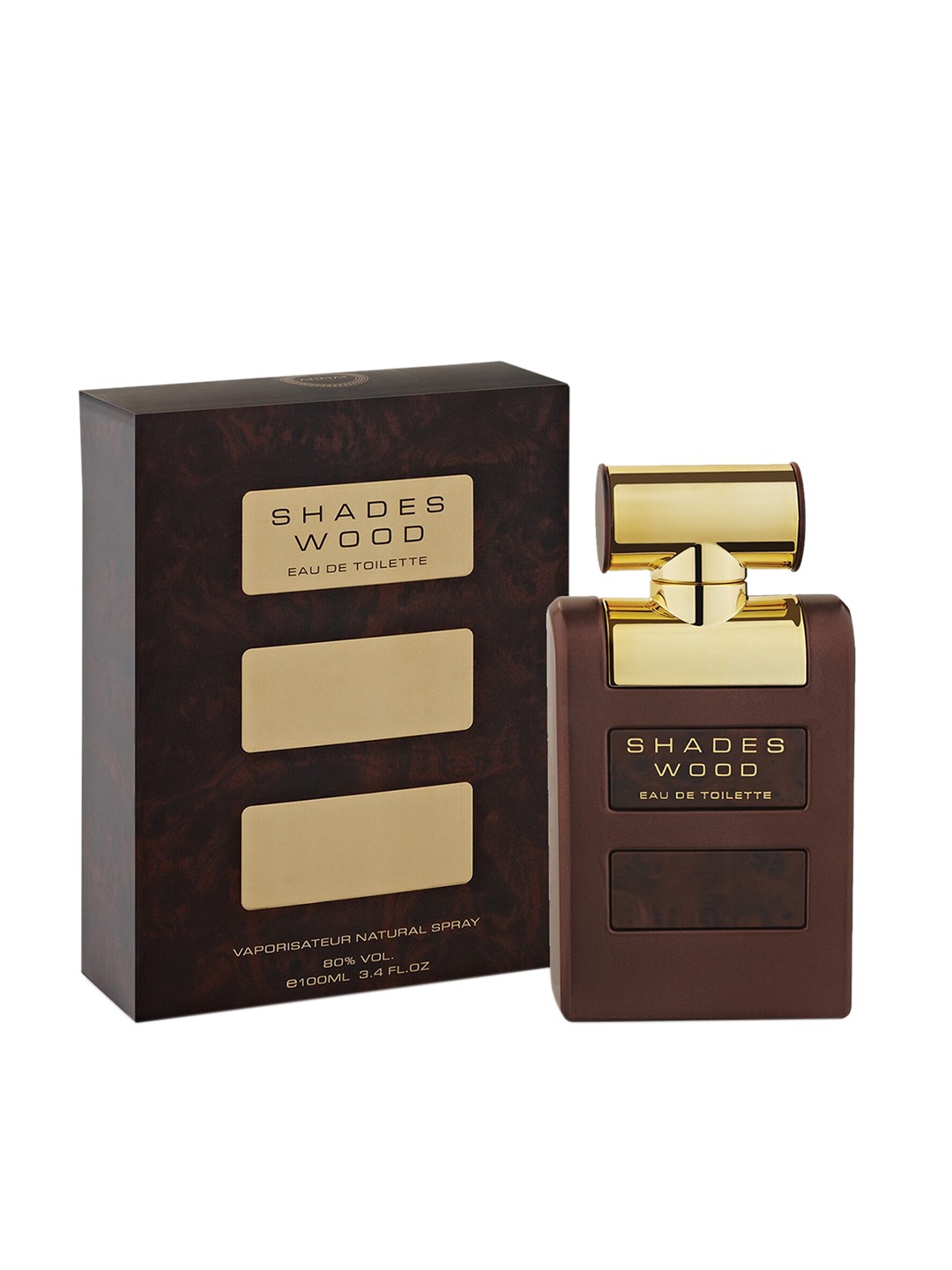 

Armaf Men Shades Wood Eau De Toilette 100 ml, Brown