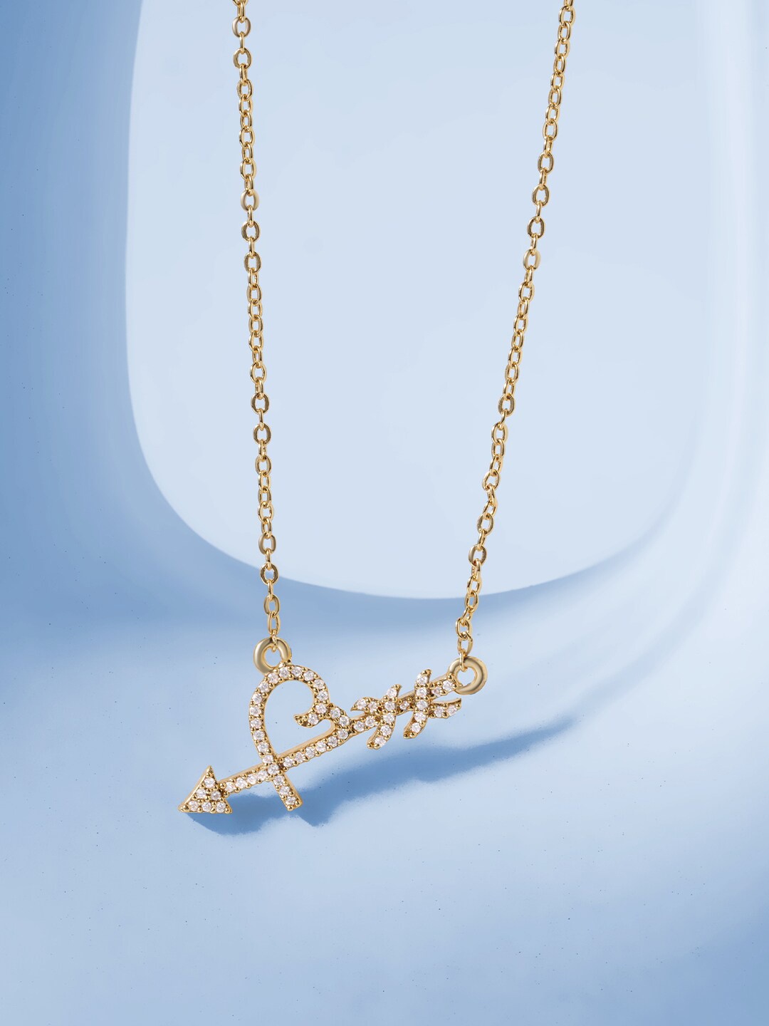 

MINUTIAE Gold-Plated & White Brass Chain