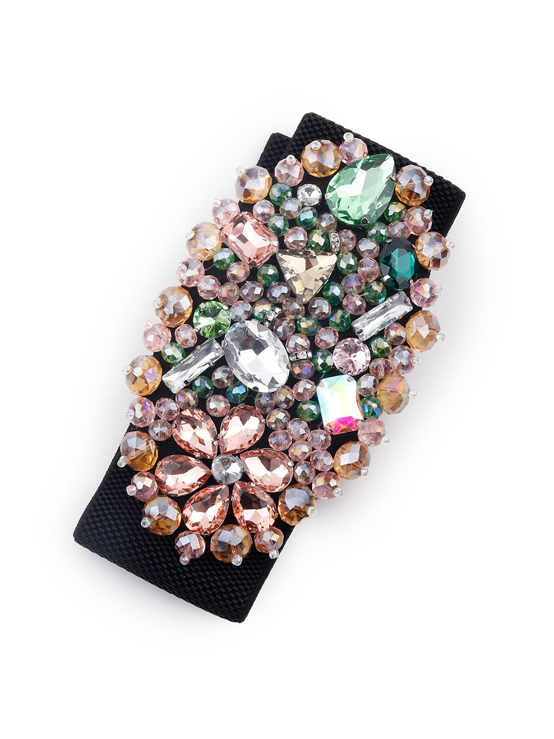 

ODETTE Women Black Embellished Belt