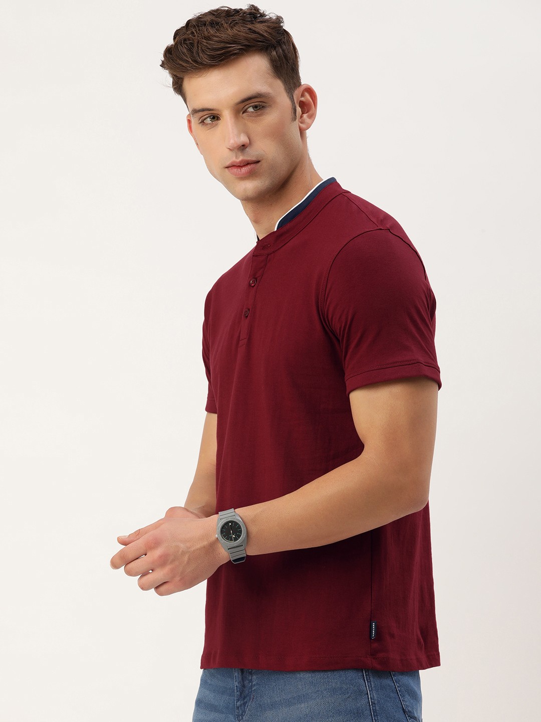 

Harvard Pure Cotton T-shirt, Maroon