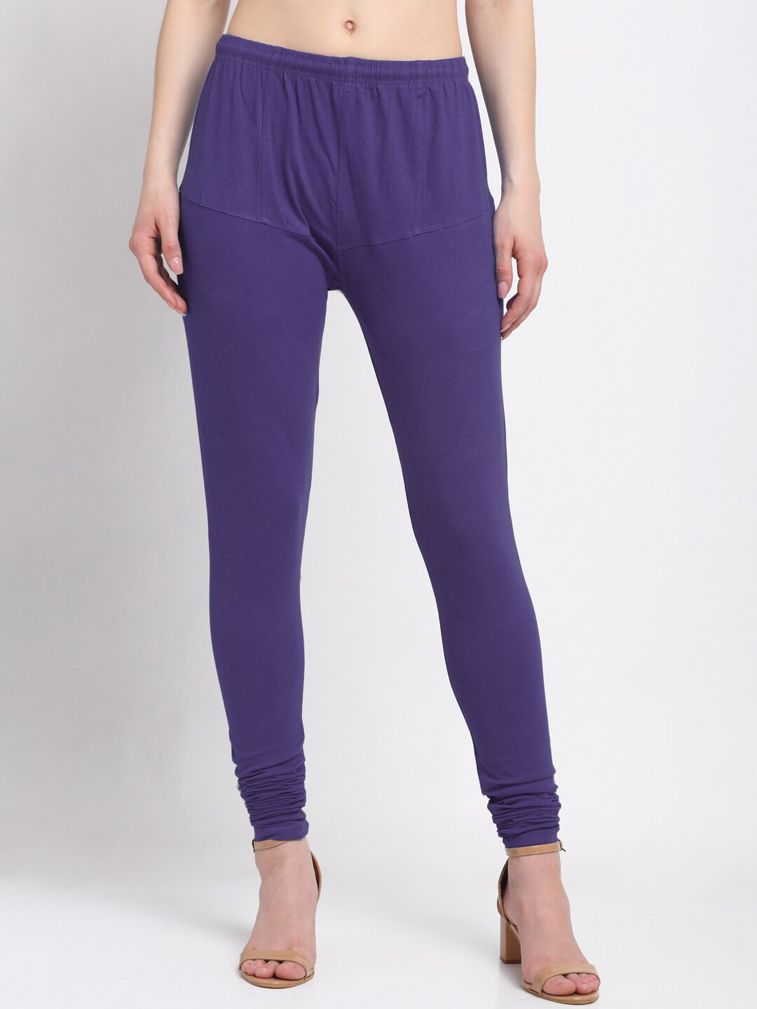 

Klotthe Women Blue Solid Leggings