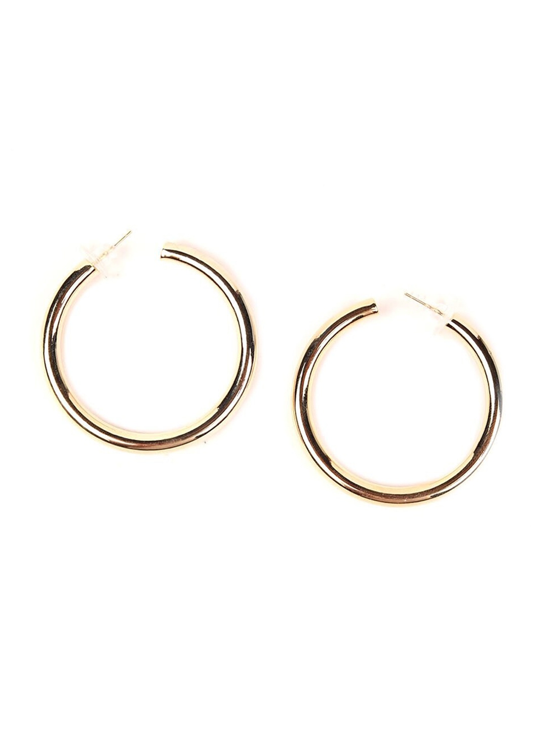 

ODETTE Gold-Toned Classic Half Hoop Earrings