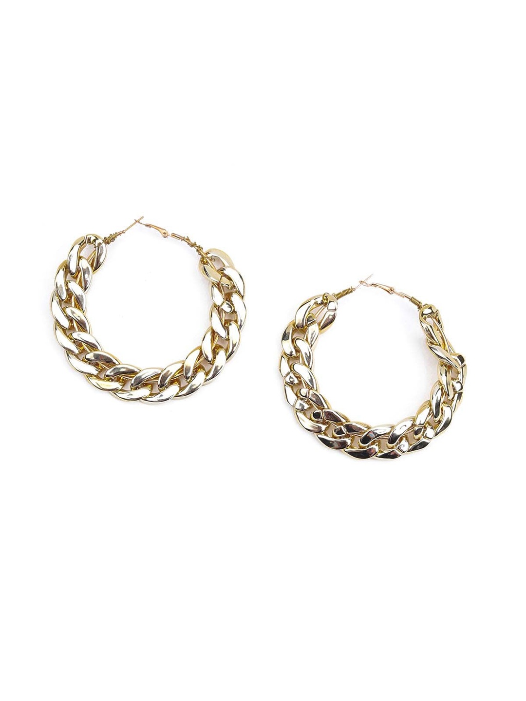 

ODETTE Gold-Toned Classic Hoop Earrings
