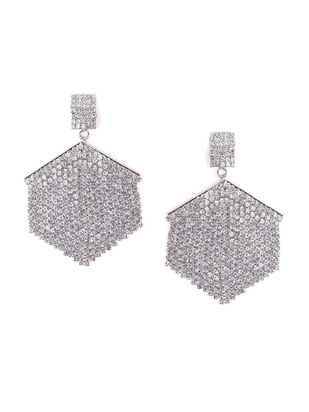 

ODETTE Gold-Toned Geometric Drop Earrings