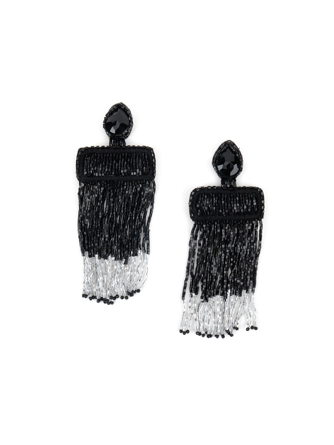 

ODETTE Black Classic Drop Earrings