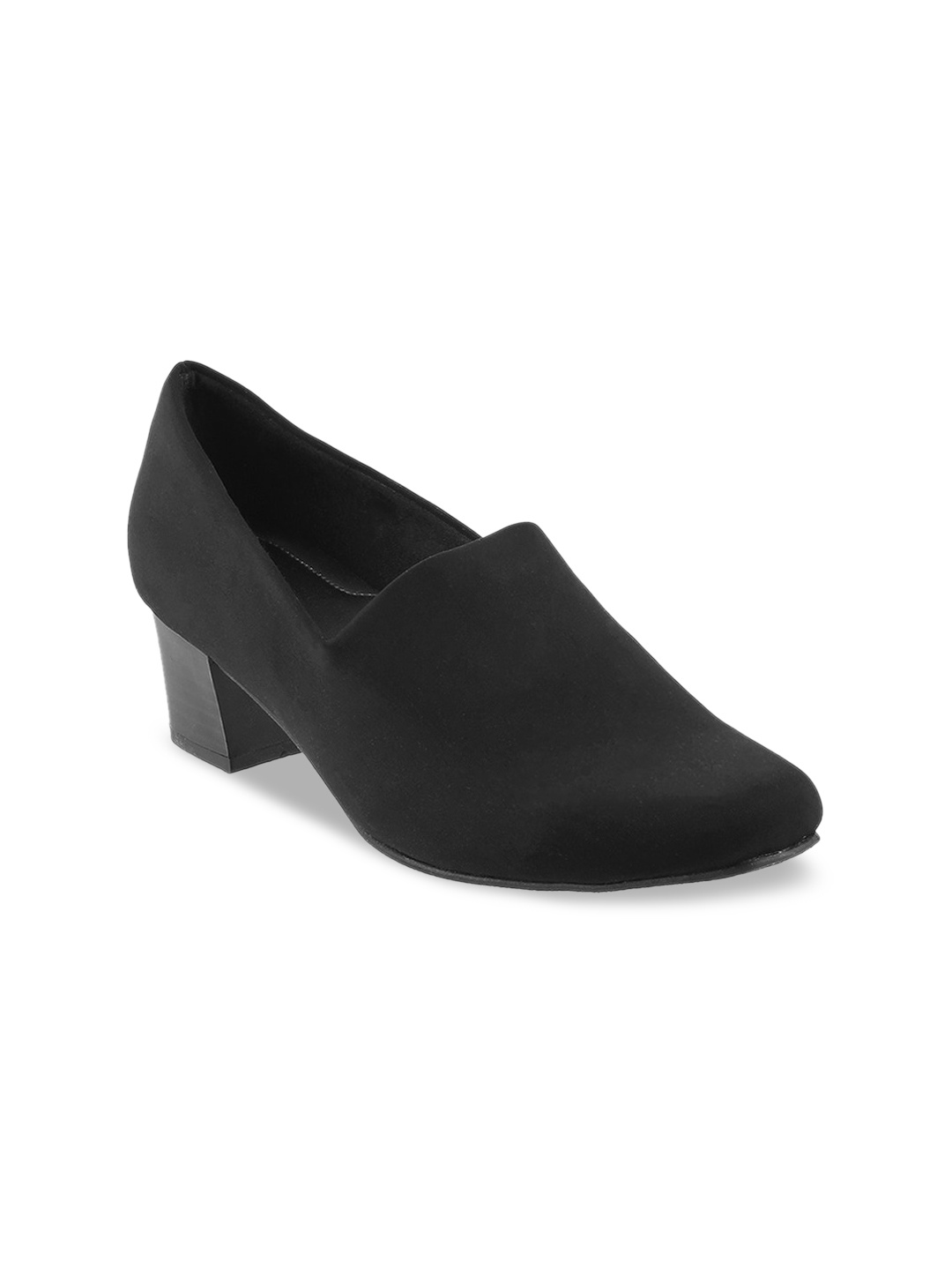 

Mochi Black Block Heels