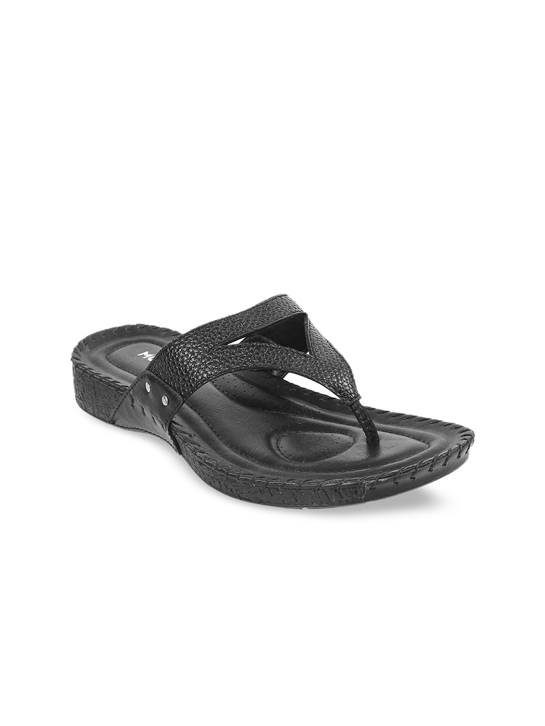 

Mochi Women Black Comfort Heels