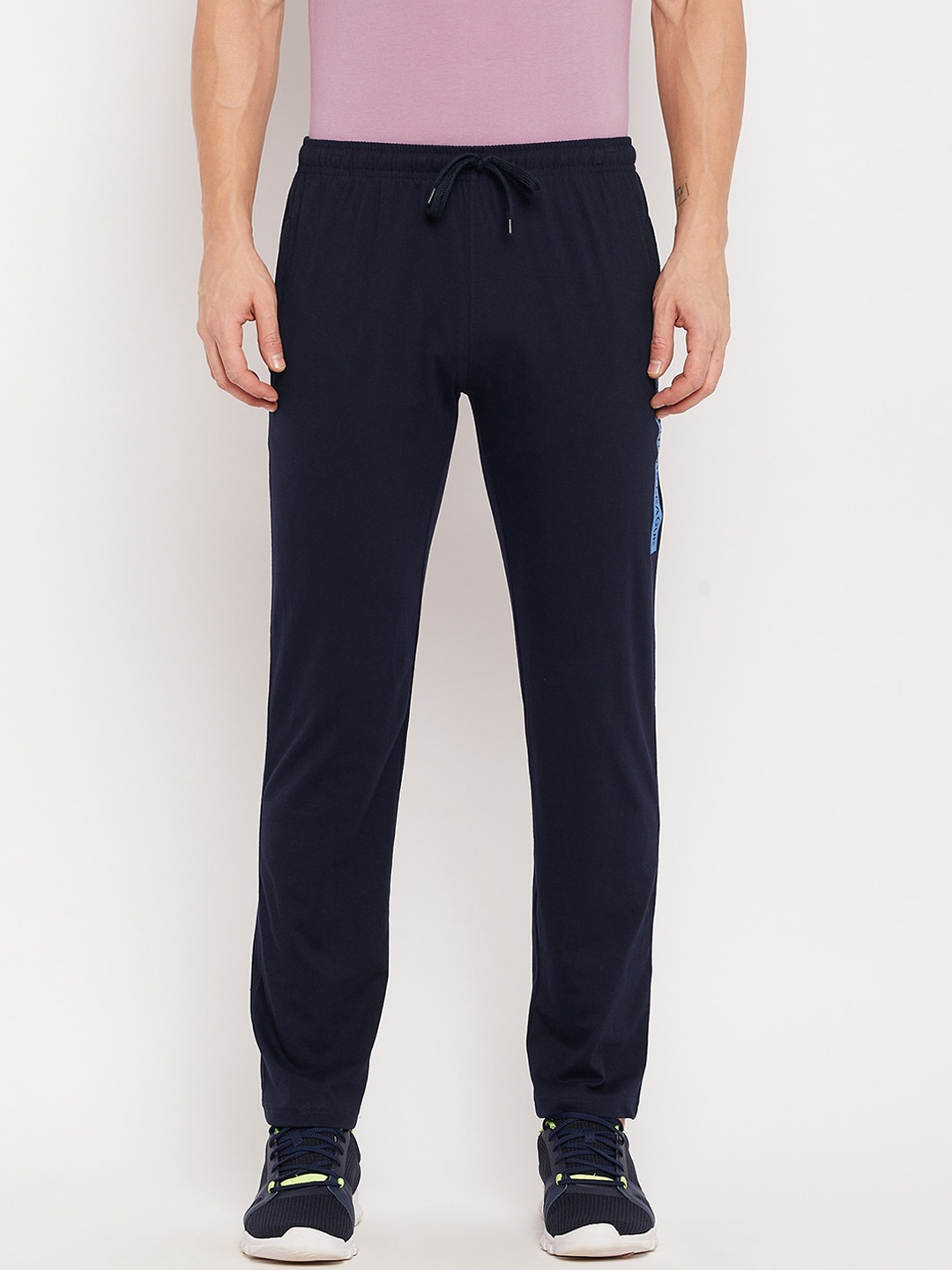 

Duke Men Blue Solid Track Pants