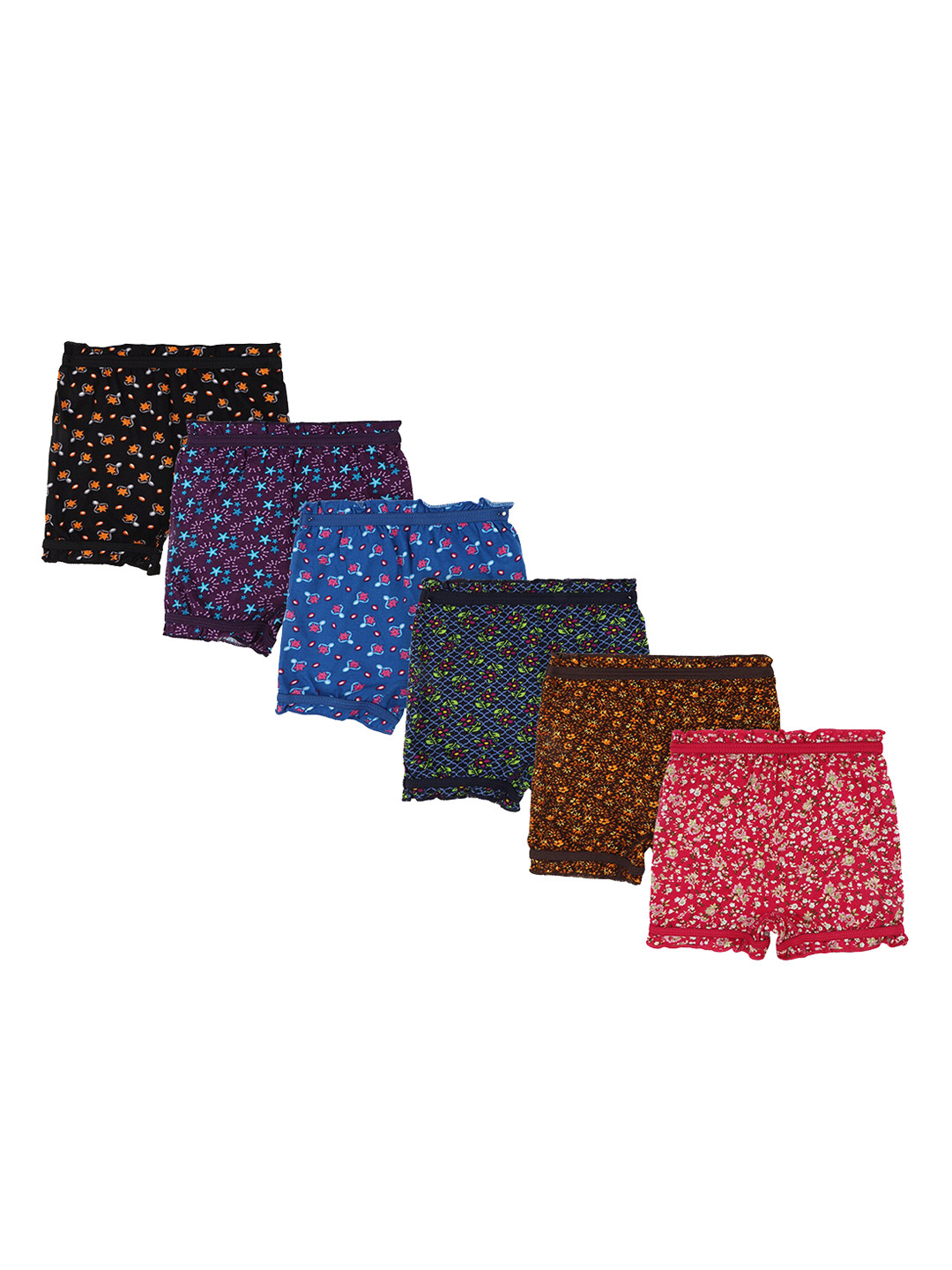 

Bodycare Kids Kids Pack Of 6 Assorted Cotton Basic Briefs KIA3200-PK008_P6
