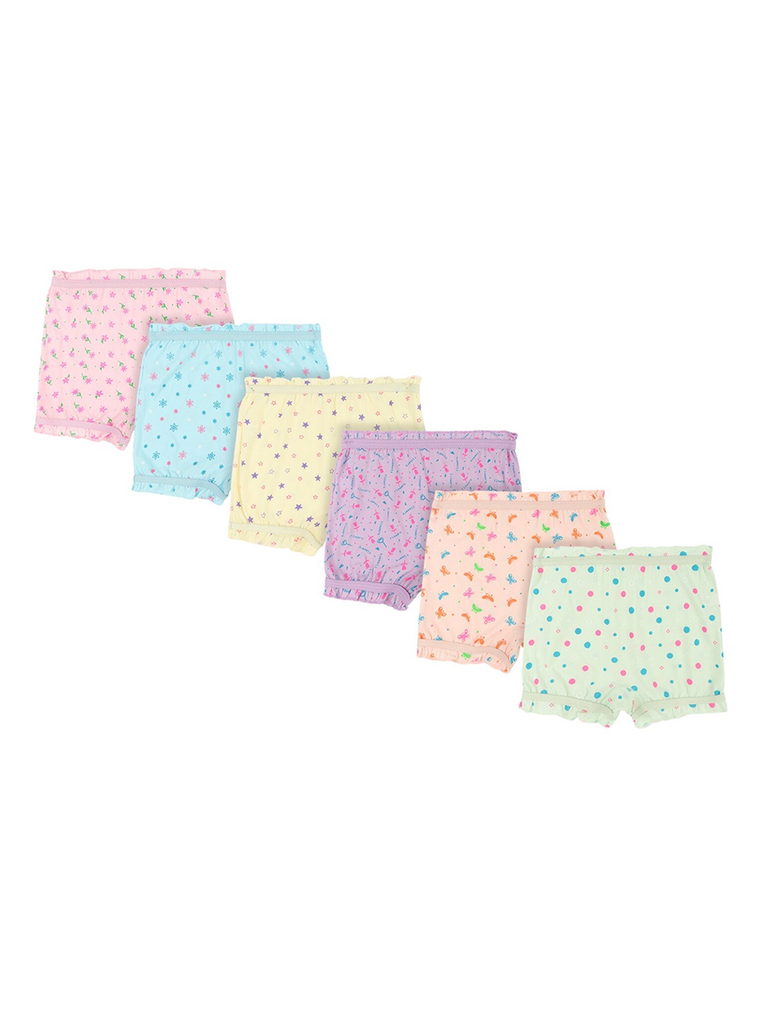 

Bodycare Kids Kids Pack Of 6 Assorted Cotton Basic Briefs