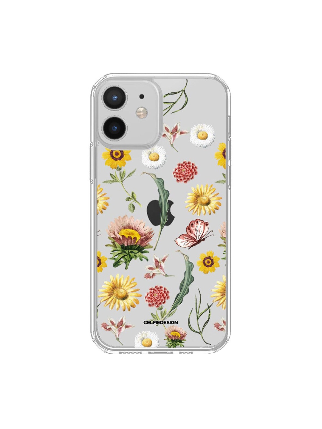 

macmerise Transparent & Yellow Spring Time iPhone 12 Phone Case