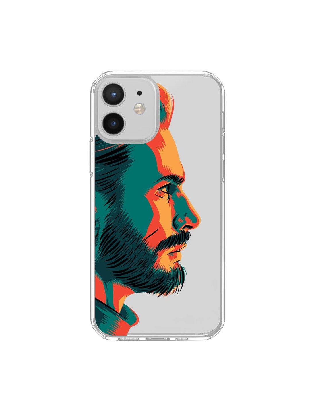 

macmerise Multicolored Printed iPhone 12 Back Case, Multi