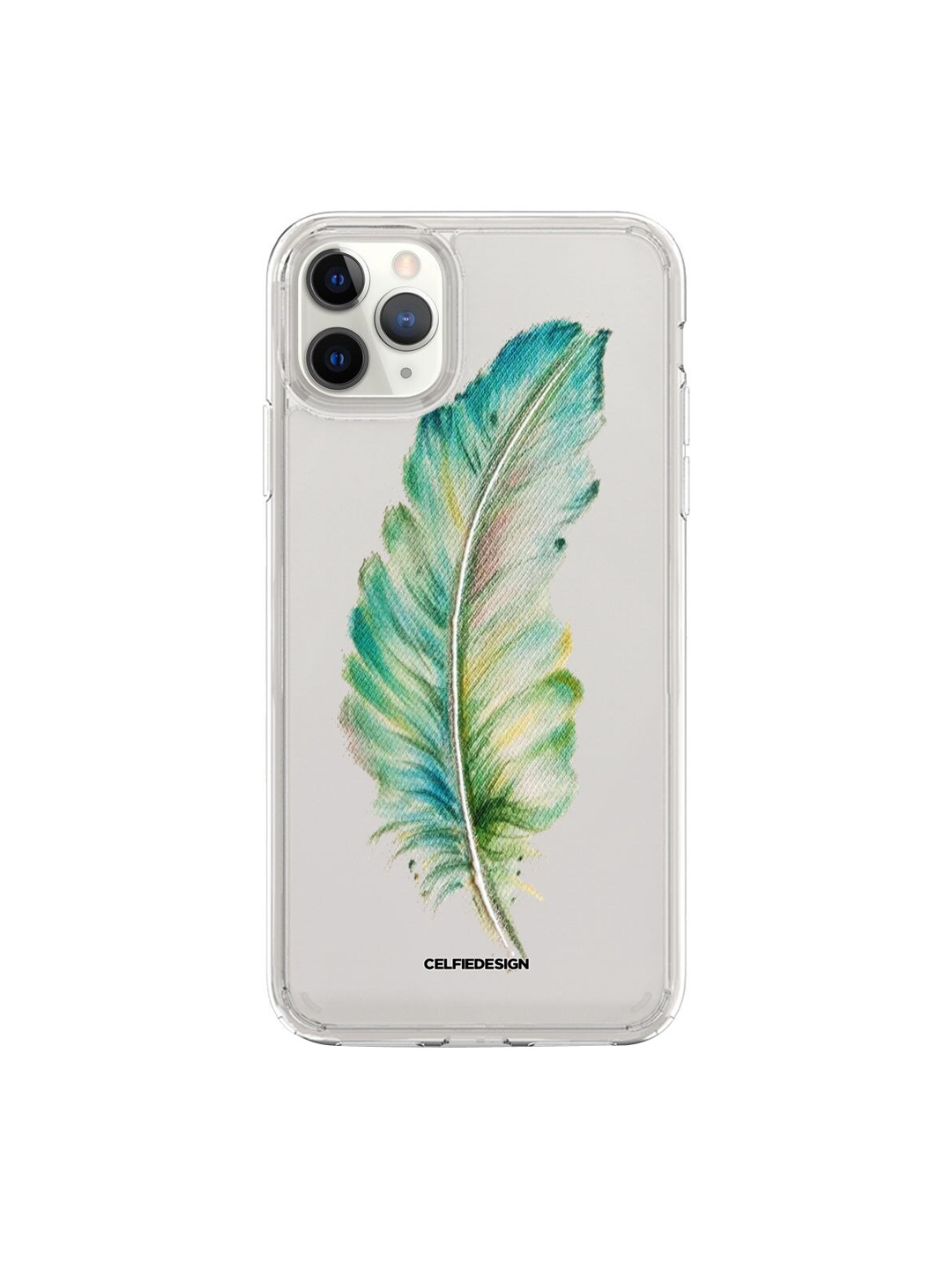 

macmerise Feather Art iPhone 11 Pro Back Case, Multi