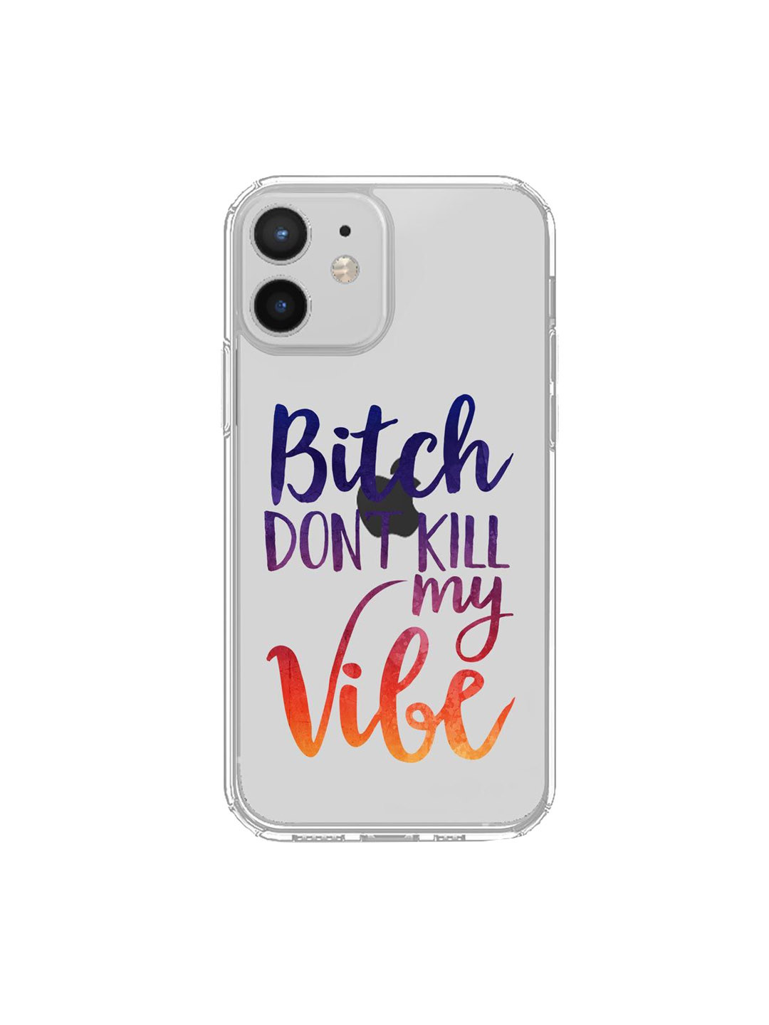 

macmerise White & Black Printed iPhone 12 Back Case