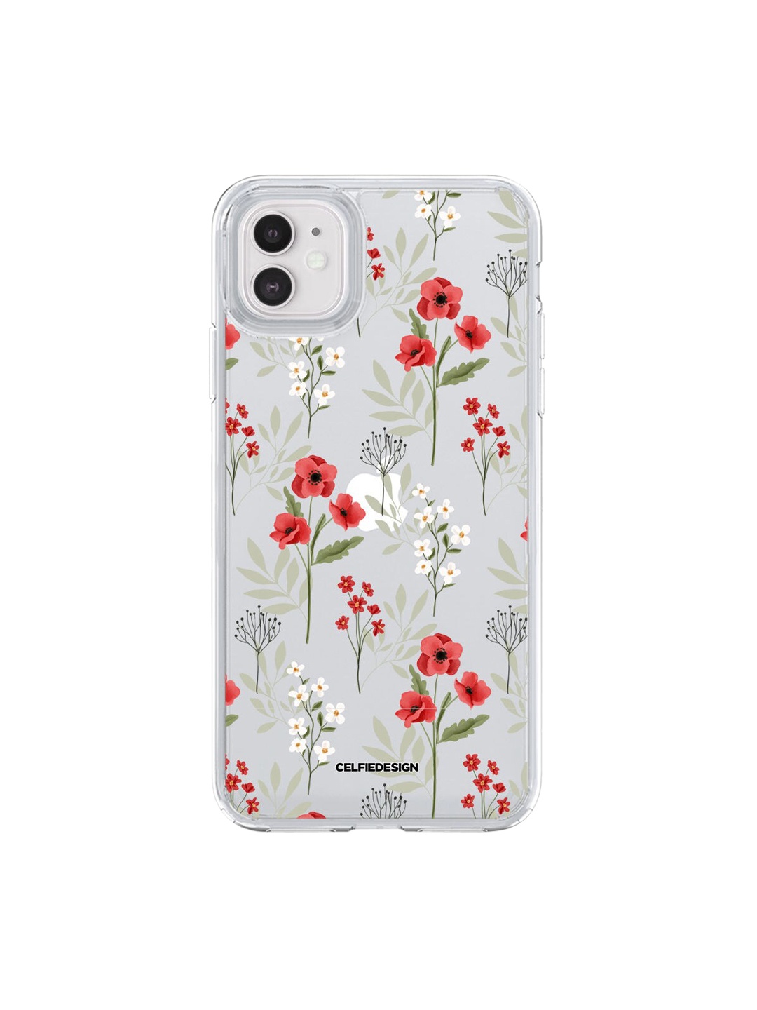 

macmerise Multicoloured SK Crimson Glory Clear iPhone 11 Mobile Back Cover, Multi