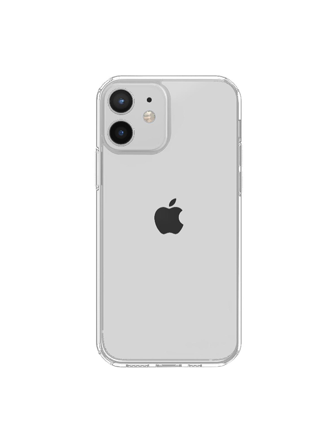 

macmerise Transparent Solid iPhone 12 Mini Back Case