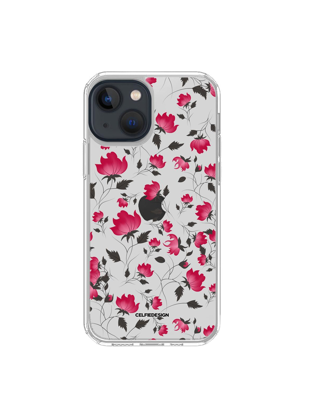 

macmerise Transparent SK Calliope Pink Flame Clear Case for iPhone 13
