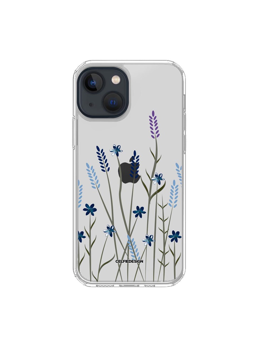 

macmerise Transparent & Black SK Siberians Quill Clear Case for iPhone 13