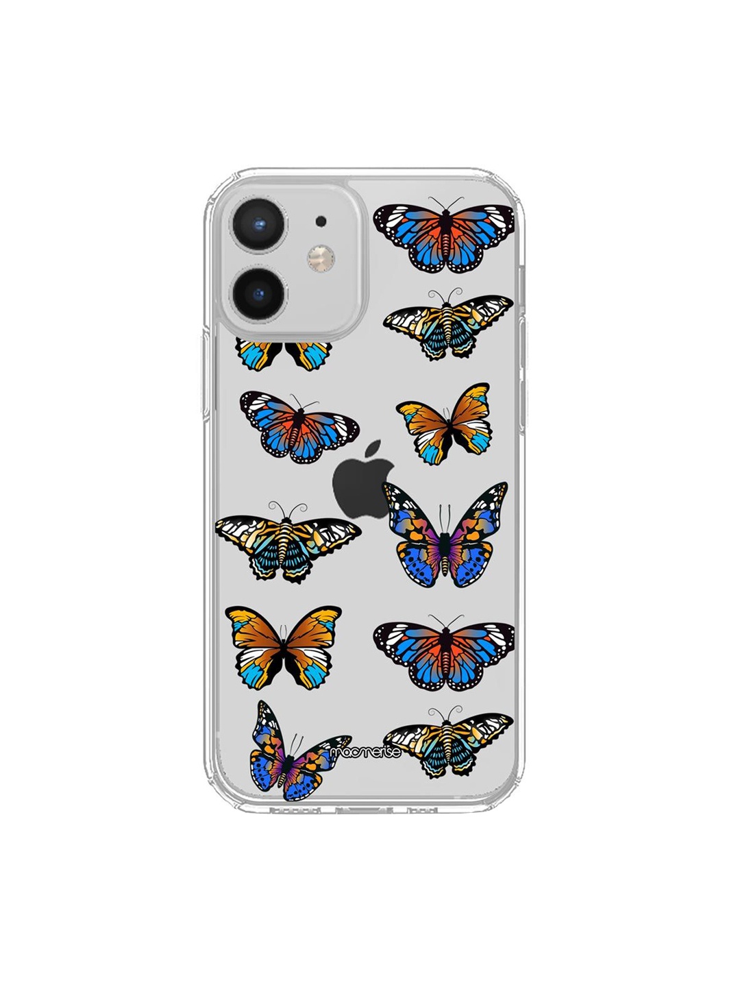 

macmerise Transparent Printed iPhone 12 Mini Back Cover