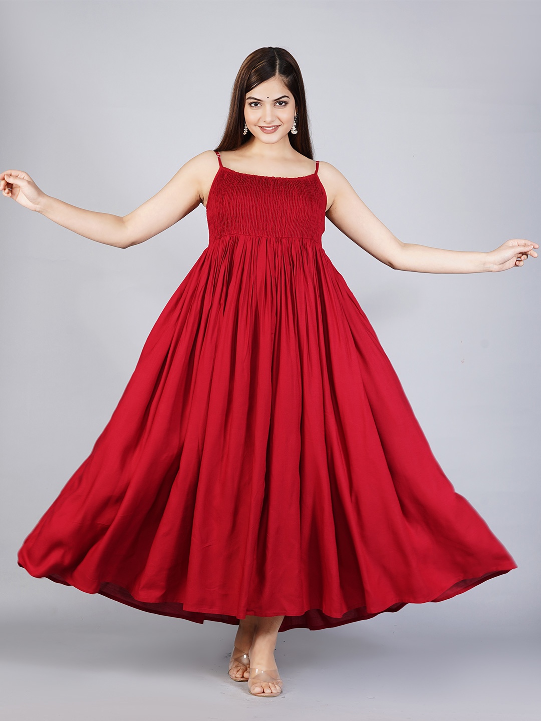 

KALINI Maroon Maxi Dress