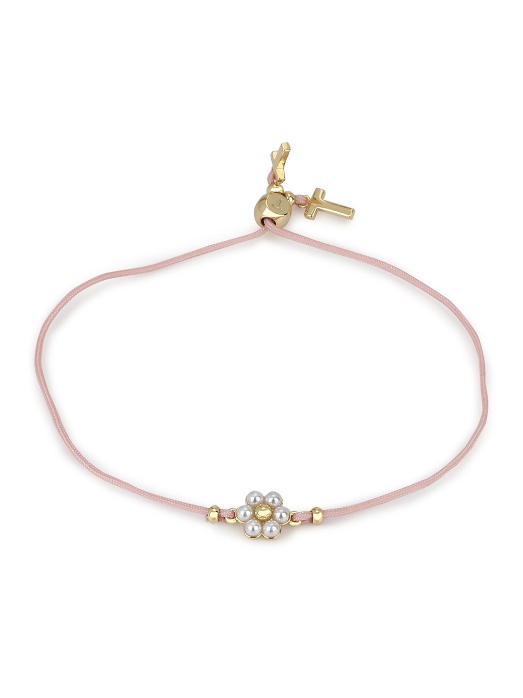 

Ted Baker Women Pink & White Charm Bracelet