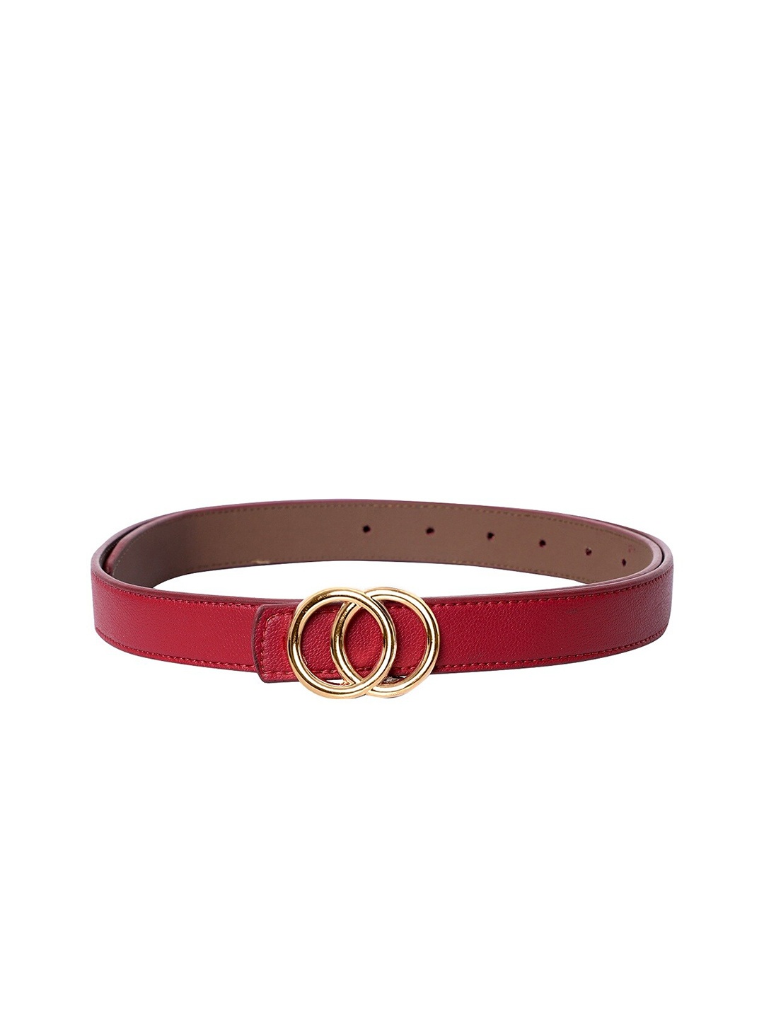 

thickskin Women Red PU Belt