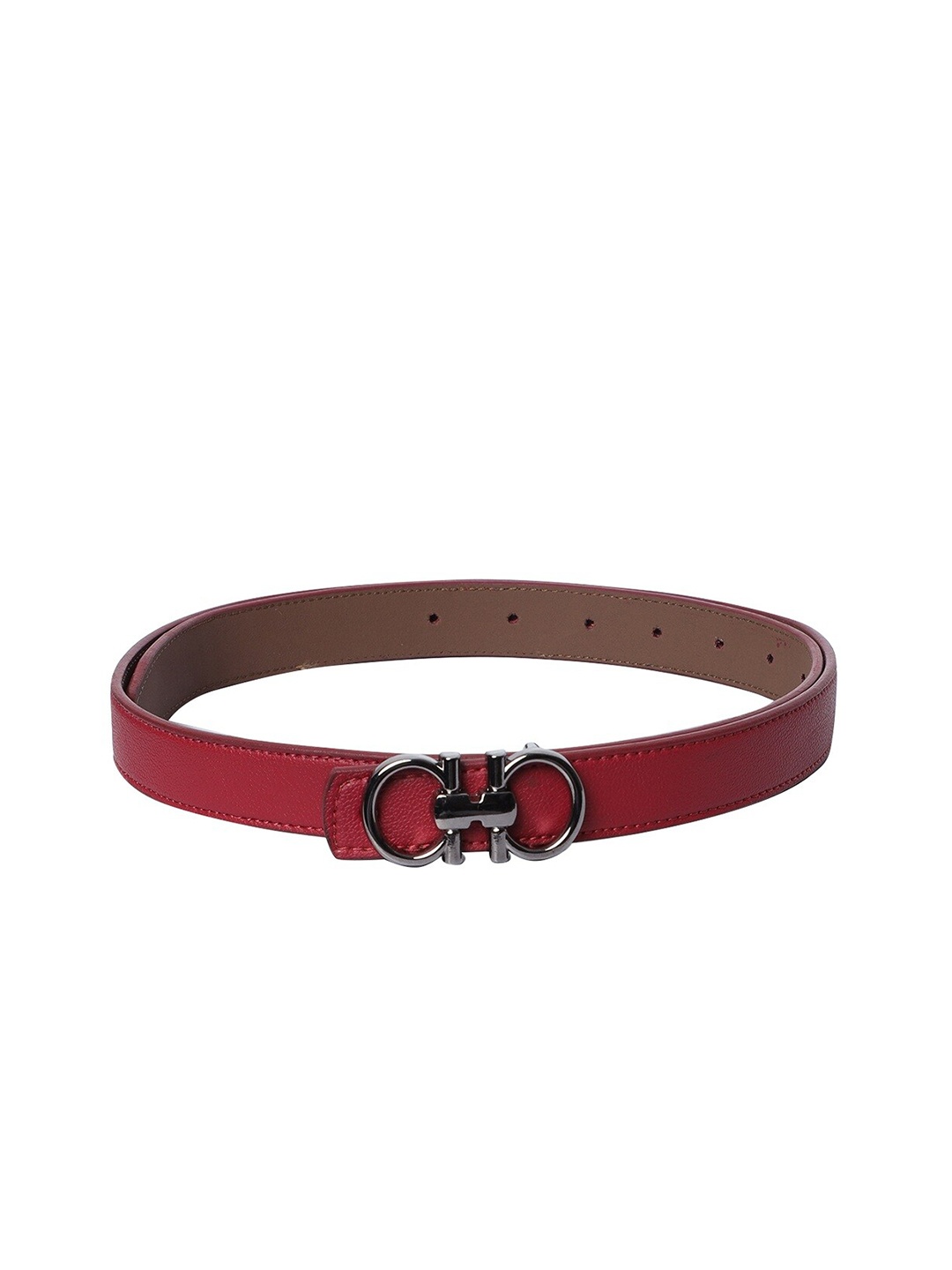 

thickskin Women Red PU Belt