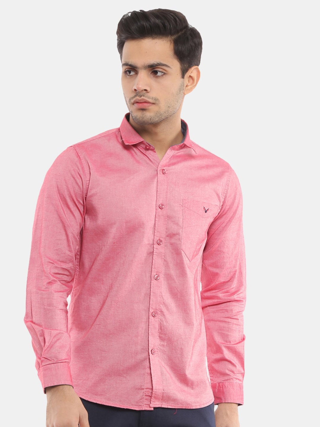 

V-Mart Men Red Casual Shirt