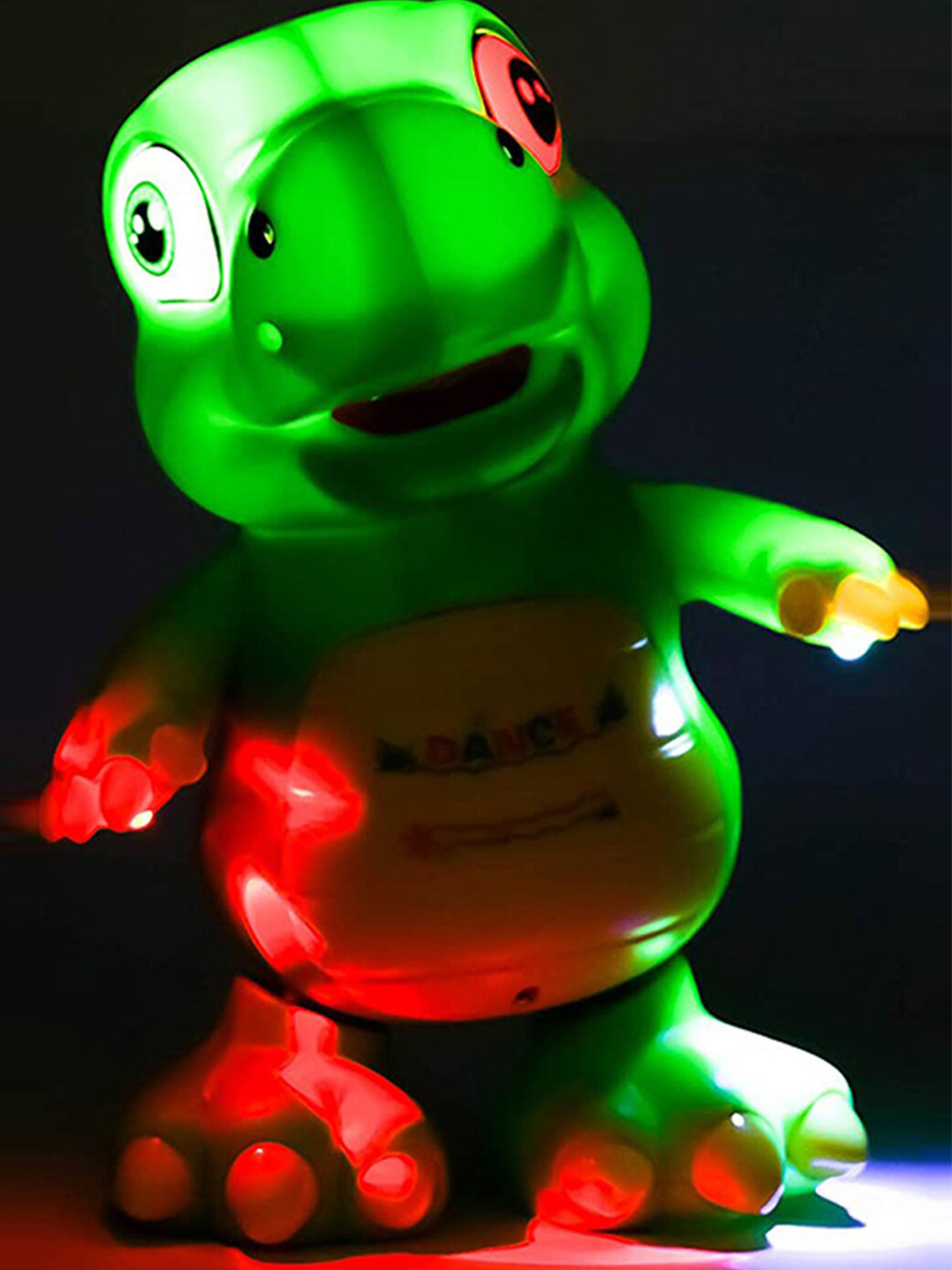 

WEMBLEY Green Dancing Musical Dinosaur