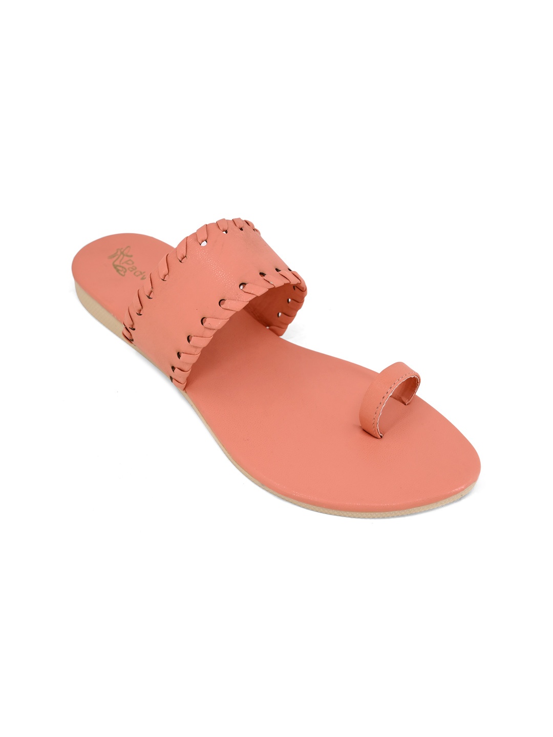 

Padvesh Women Peach-Coloured Flats