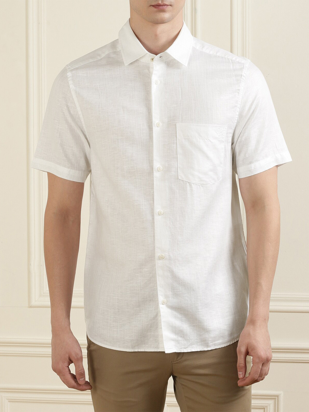 

Ted Baker Men White Casual Shirt