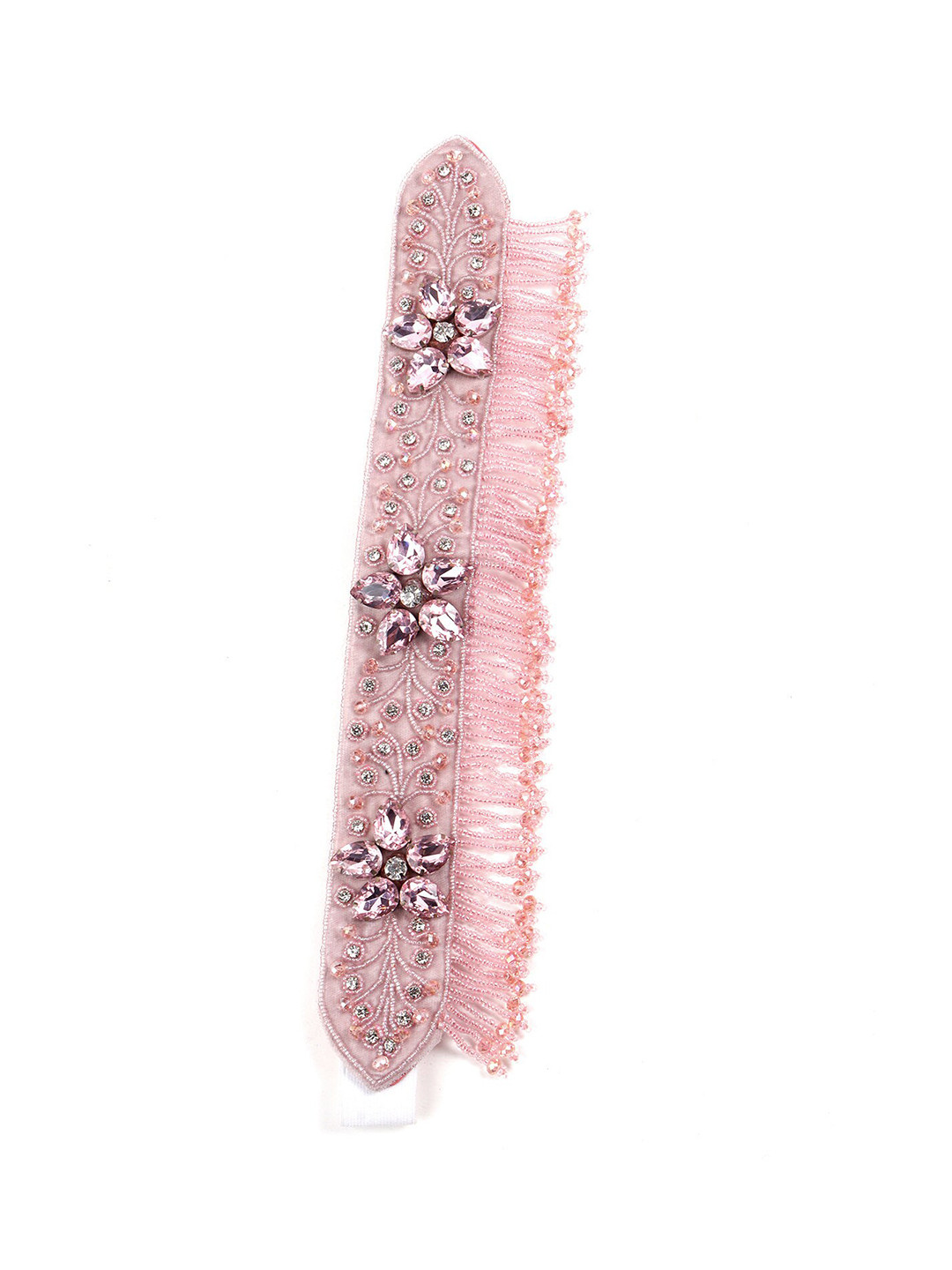 

ODETTE Women Pink Embellished PU Belt