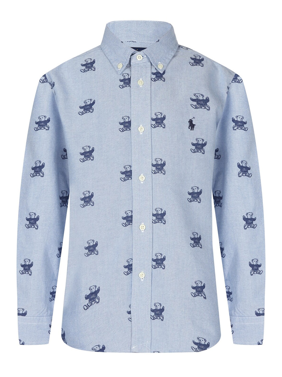 

Polo Ralph Lauren Boys Blue Printed Casual Shirt