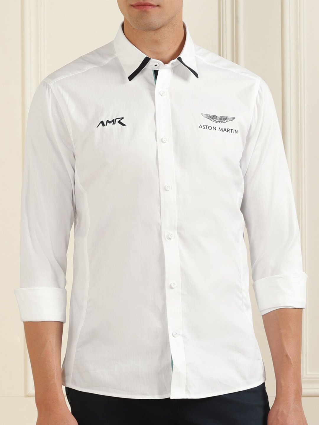 

HACKETT LONDON Men White Casual Shirt