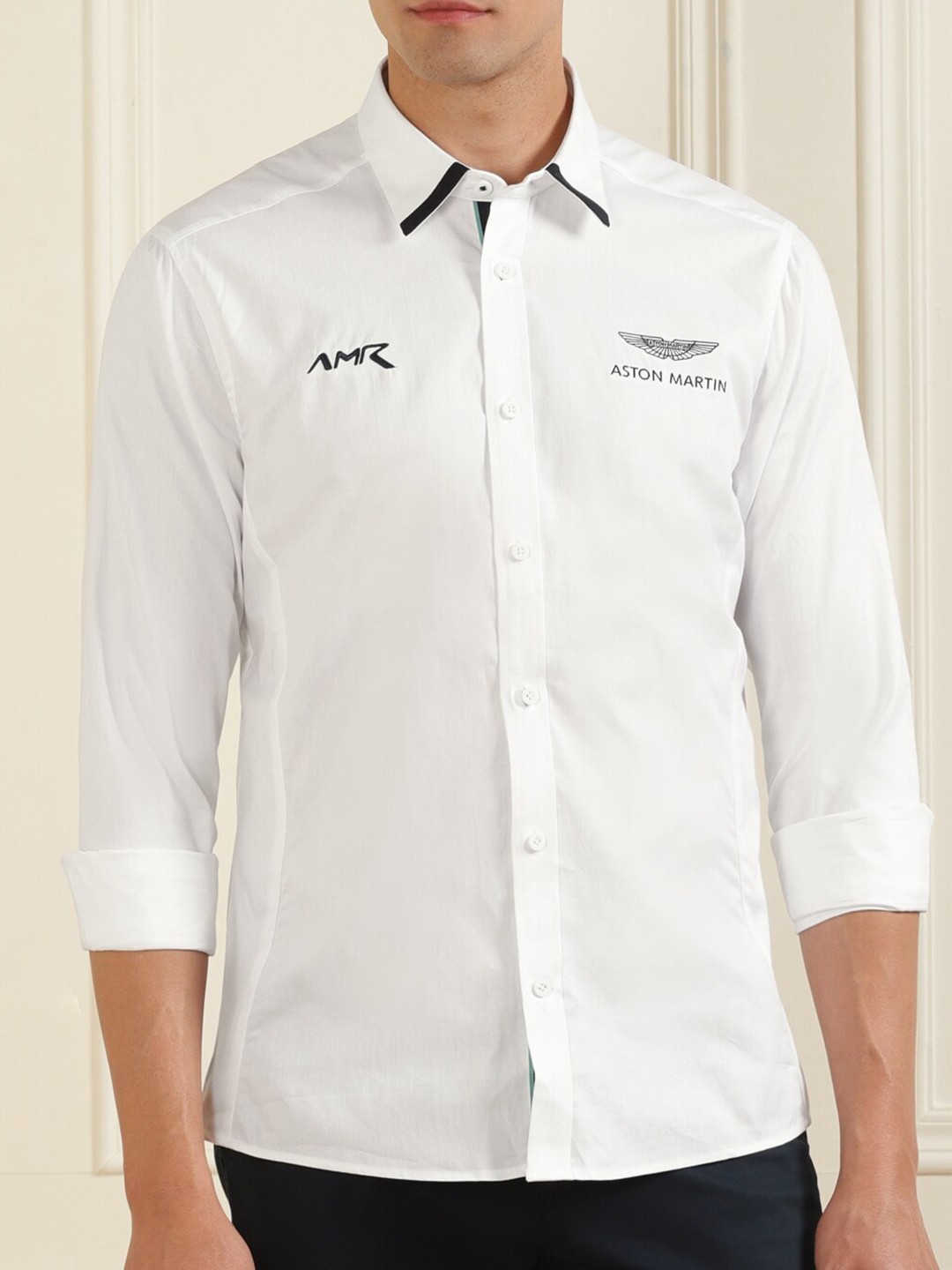 

HACKETT LONDON Men White Casual Shirt