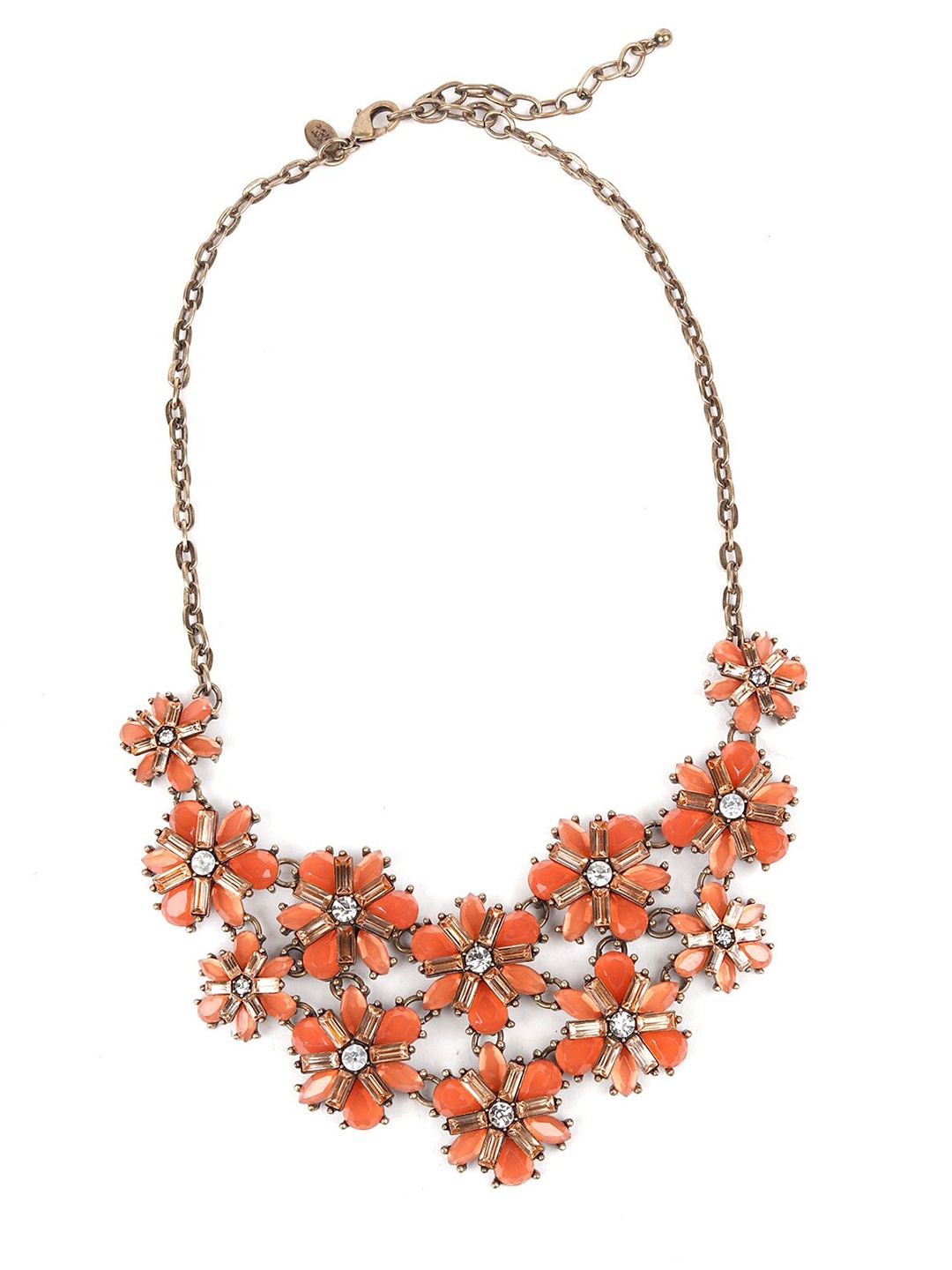 

ODETTE Gold-Toned & Red Necklace