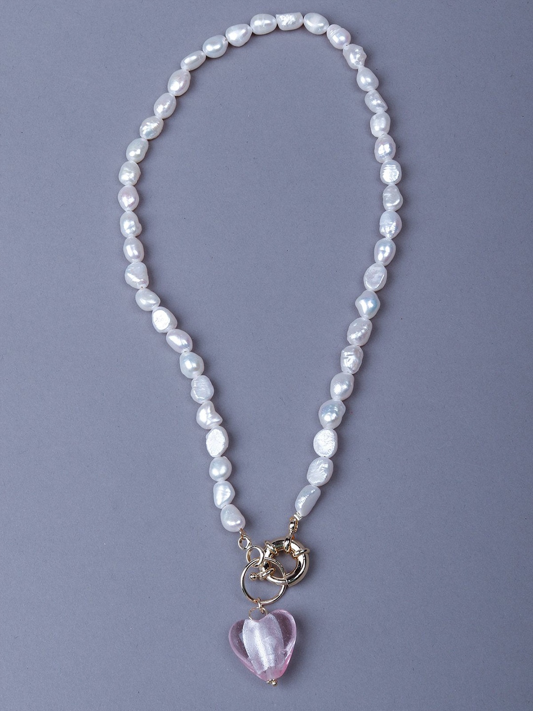 

ODETTE Multicoloured Beaded Minimal Necklace, Multi