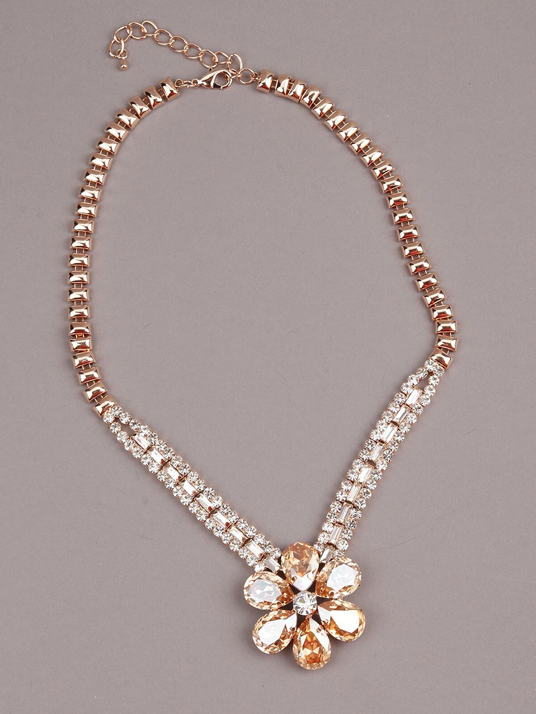 

ODETTE Gold-Toned & White Necklace