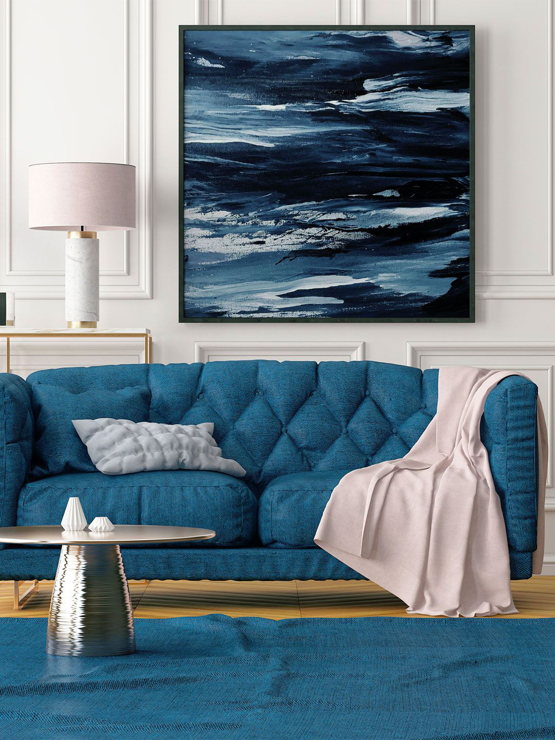 

ARTSPACE Blue Infatuation Wall Painting