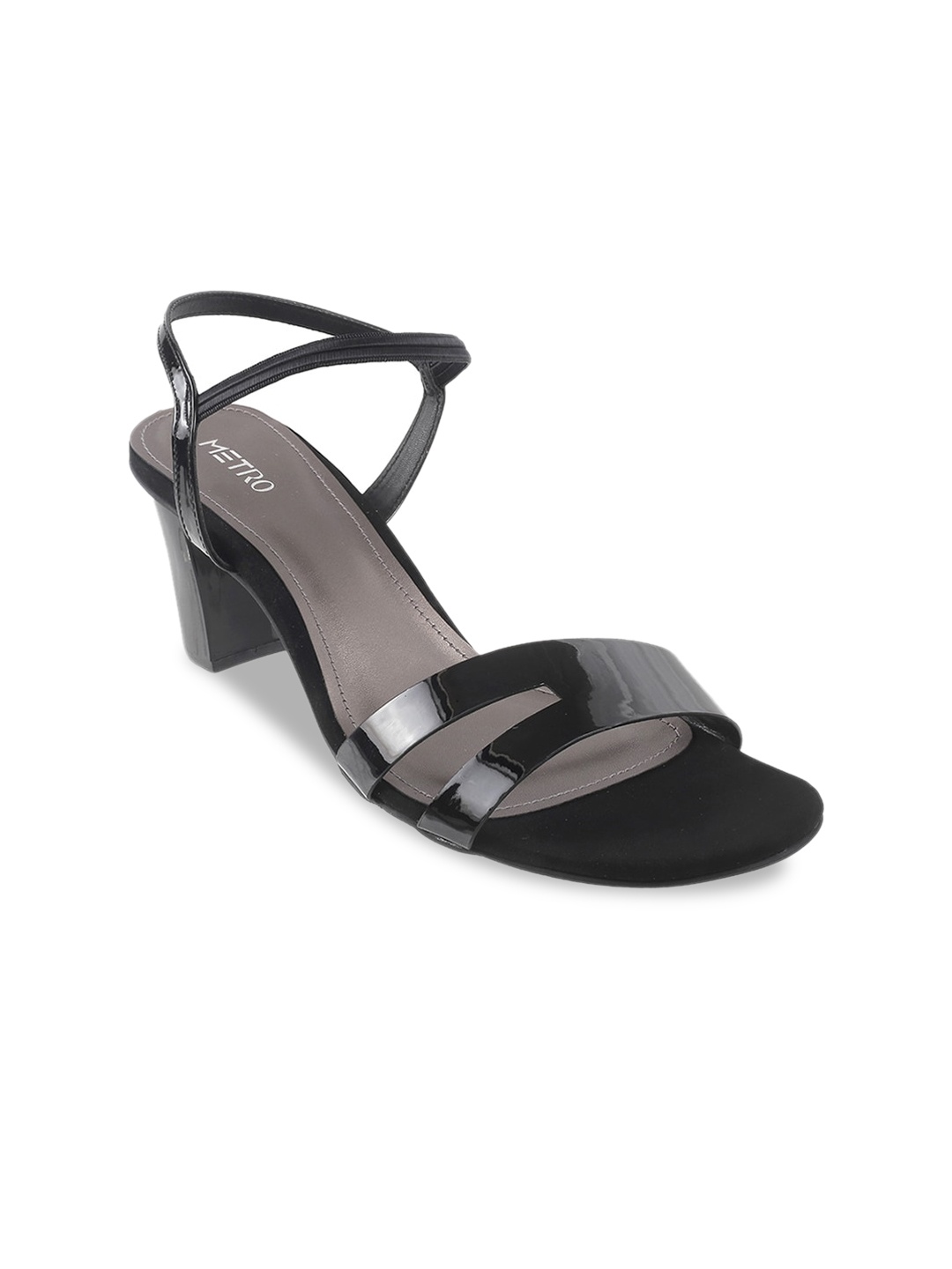 

Metro Black Block Heels
