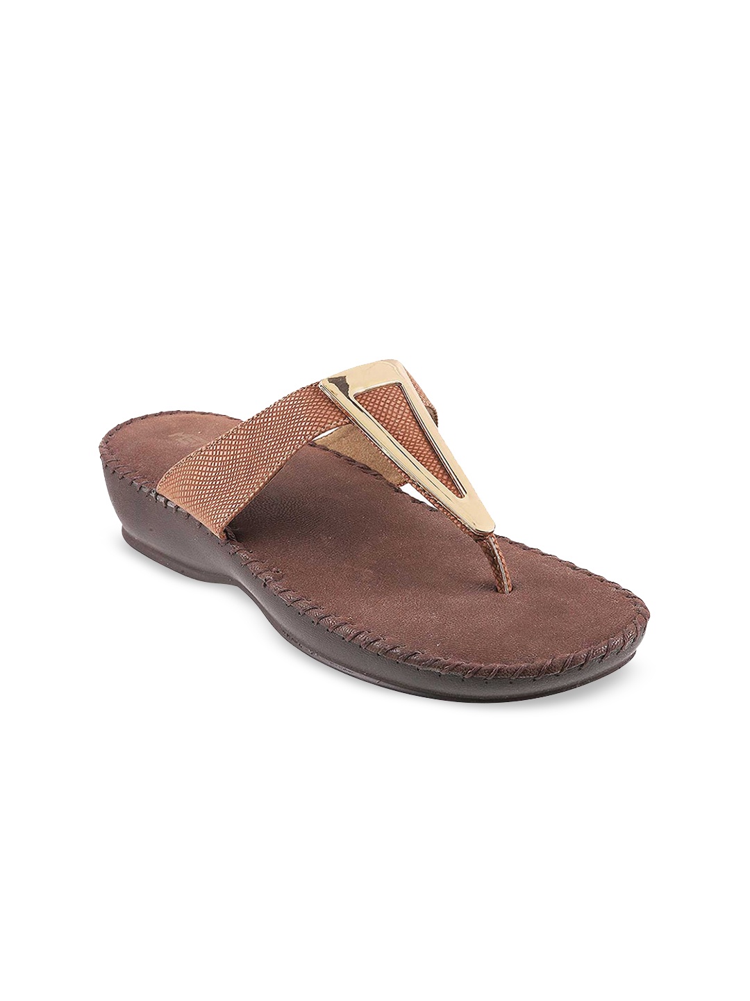 

Metro Tan Embellished Comfort Heels