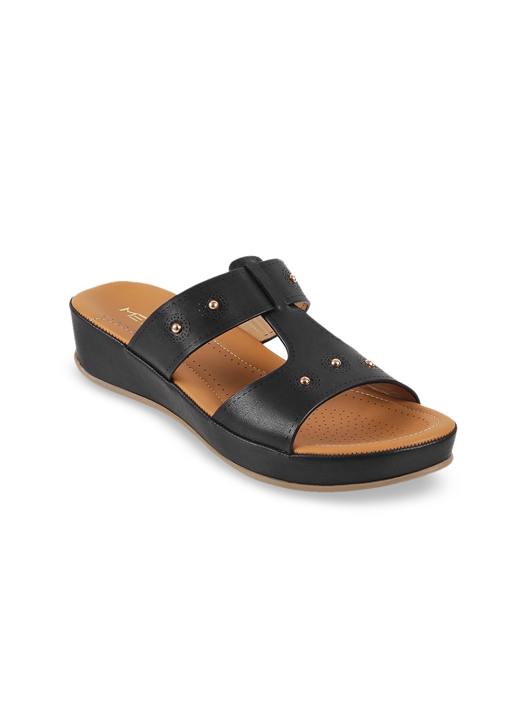 

Metro Black Comfort Sandals