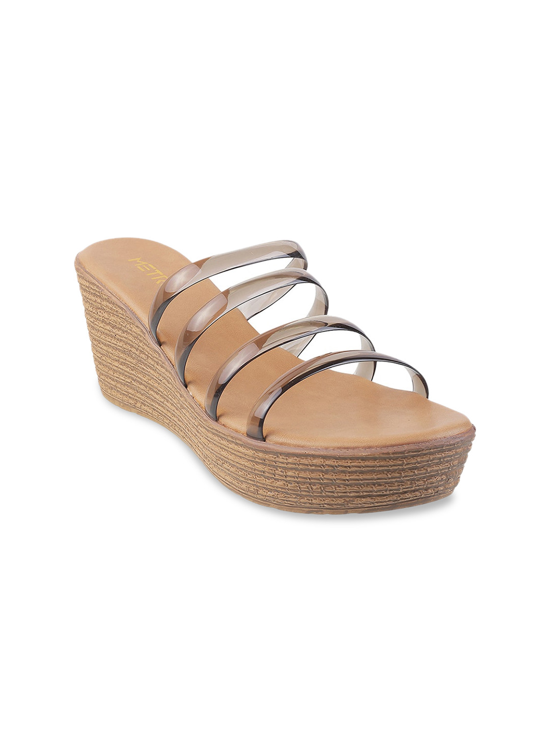 

Metro Black Wedge Heels